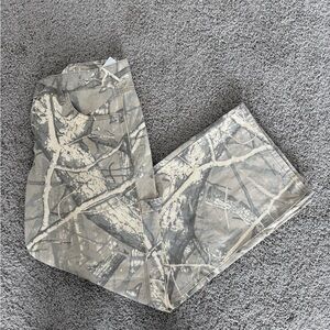 RSE Camo Cargo Pants Women Size 27 Realtree Woodland Streetwear Cargo